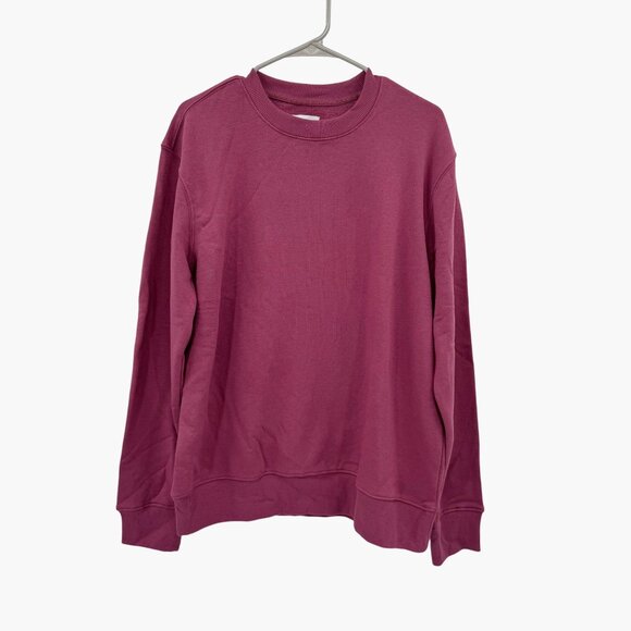 NEW Goodfellow & Co Ultra-Soft Fleece Sweatshirt - Rose - Picture 1 of 10